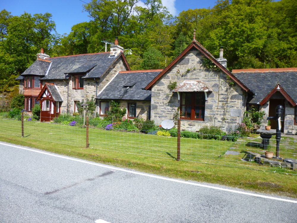route vers le loch Shiel