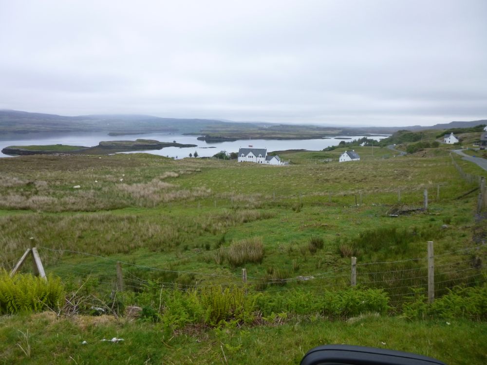 sur la route de Portree