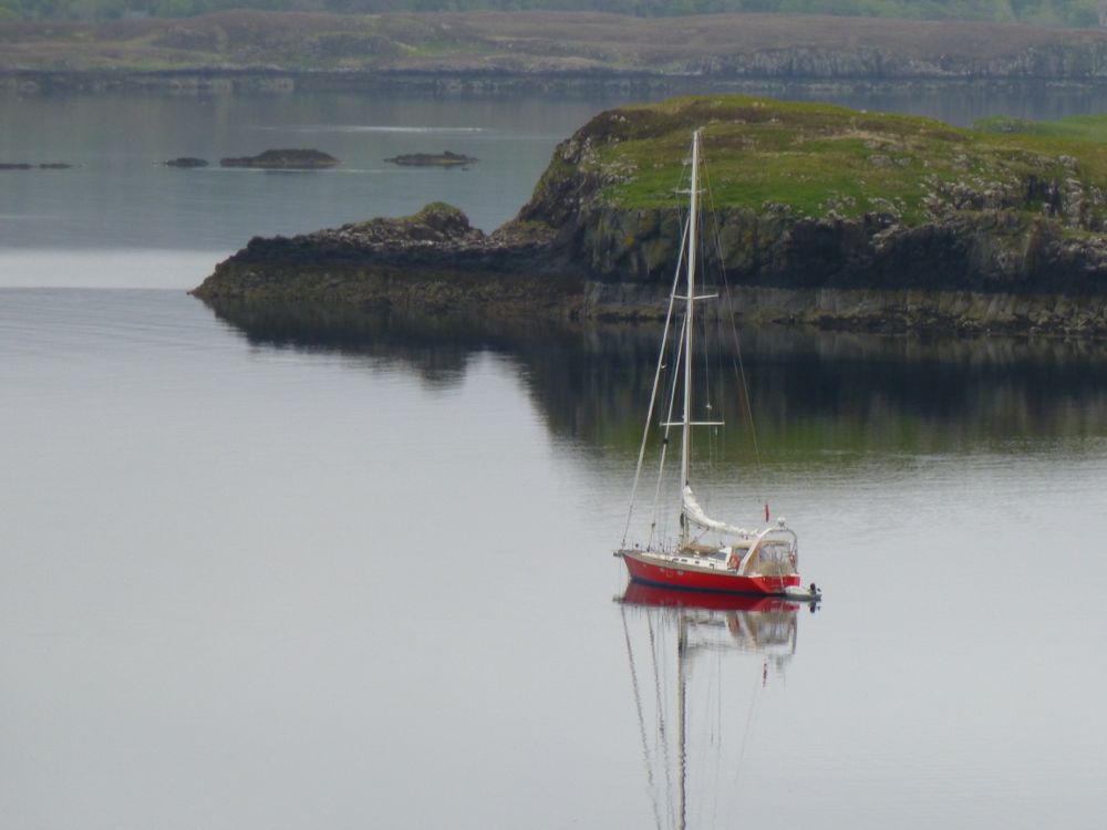 sur la route de Portree
