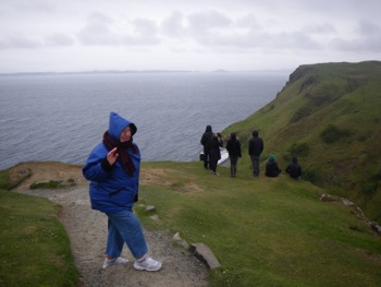 sur la route de Portree
