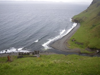 sur la route de Portree
