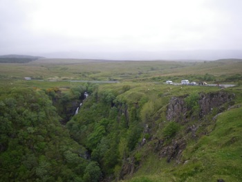 sur la route de Portree