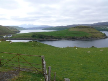 sur la route de Neist Point