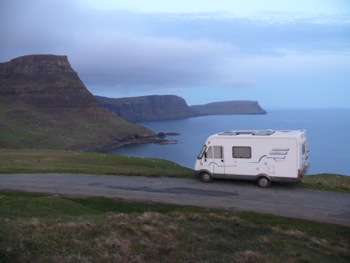 Bivouac à Neist Point