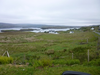 sur la route de Portree