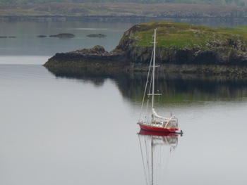 sur la route de Portree