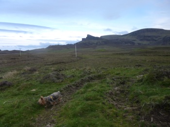 bivouac route de Kilmauag