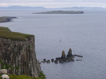 balade sur les falaises de Kilmauag