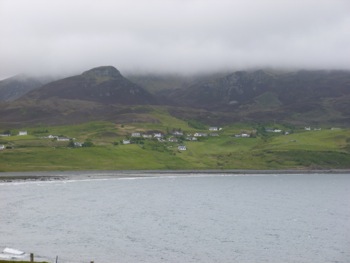 sur la route de Staffin bay