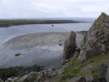 Staffin bay