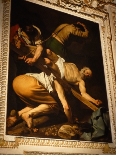 La Crucificxion de Saint-Pierre par le Caravage