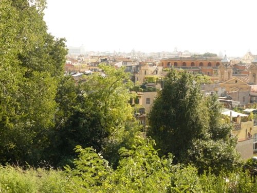 Vue depuis Le Pincio