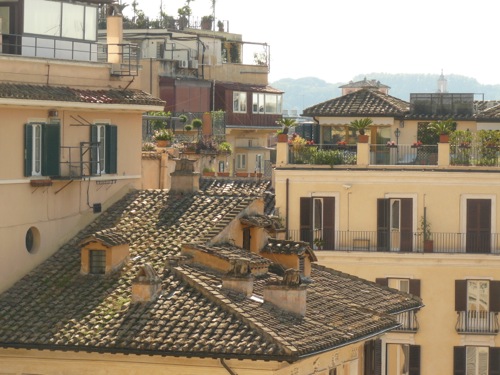Vue depuis La Trinita del Monti