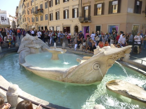 Fontaine de la Barcaccia de Pietro Bernini